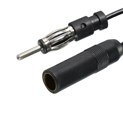 Autoantennen-Verlängerungskabel Stecker auf Buchse DIN für AM FM Stereo