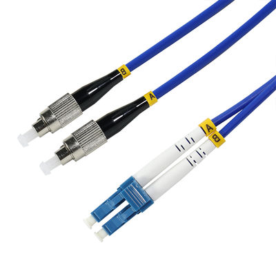 LC-ST-Duplex-Fiber-Patch-Kabel OM3 50/125μm