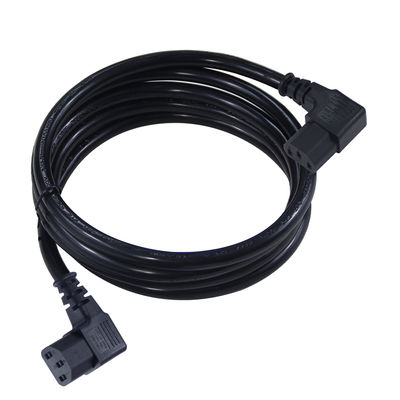 Stromverlängerungskabel mit rechten Winkel C13 bis C13 für PDU Servermonitor