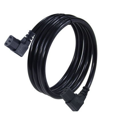 Stromverlängerungskabel mit rechten Winkel C13 bis C13 für PDU Servermonitor