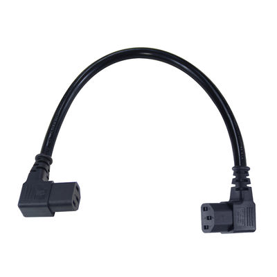 Stromverlängerungskabel mit rechten Winkel C13 bis C13 für PDU Servermonitor