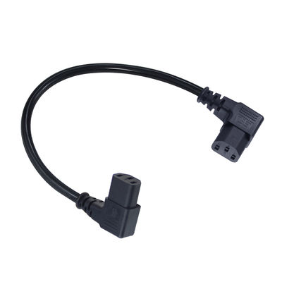 Stromverlängerungskabel mit rechten Winkel C13 bis C13 für PDU Servermonitor