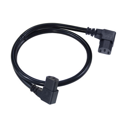 Stromverlängerungskabel mit rechten Winkel C13 bis C13 für PDU Servermonitor
