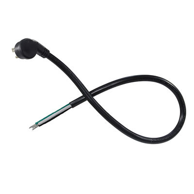 NEMA 5-15P Netzkabel mit verzinnten, abisolierten Drahtenden, 3-adrig