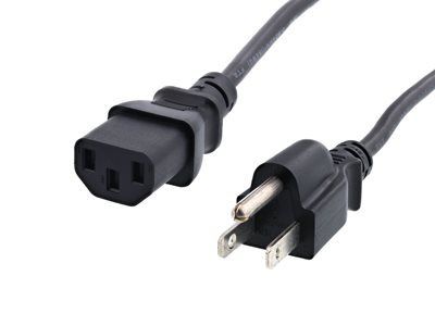 Essential 3 FT C13 Stromkabel-Standardsystem für PC- und Monitoranschlüsse