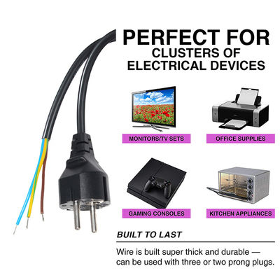 EU CEE 77 Netzkabel mit abisolierten Enden für Industrieanlagen