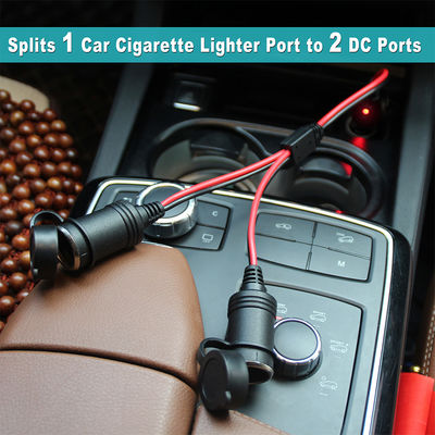 12-24 Volt Autobatterie-Ladegerät mit Zigarettenanzünder-Adapter