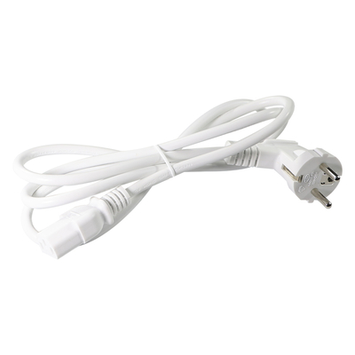 EU 3-Pin-Anschluss zum IEC C13-Stromkabel - Europäisches Stromkabel für Computer, Monitor, Drucker, Adapter, 250V 10A