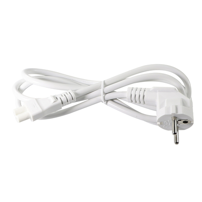 EU-Stecker auf IEC C5 Netzkabel - Europäisches 2-poliges AC-Kabel für Laptop-Netzteil, Notebook, Projektor, 2,5A 250V Kleeblatt-Anschluss