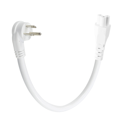 NEMA 5-15P auf IEC C5 Kleeblatt-Netzkabel - 3-poliges US-AC-Kabel für Laptop-Adapter, Notebook, Drucker, 125V 10A
