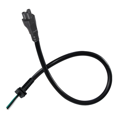 IEC C5 auf SR Netzkabel mit Zugentlastung für kundenspezifische Verdrahtung