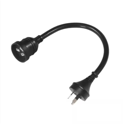 AU-Stecker auf Buchse AUS-Steckdose Verlängerungskabel - Australisches 3-poliges Netzkabel, 240V 10A/15A