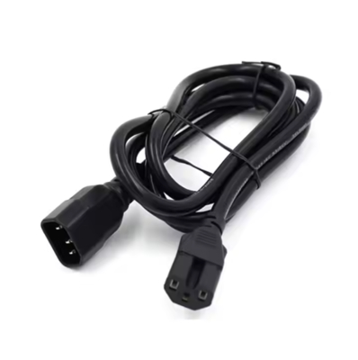 IEC C14 auf C15 Netzkabel, Stecker auf Buchse Hochtemperaturkabel 250V 10A für Server, Netzwerk, PDU, Wasserkocher