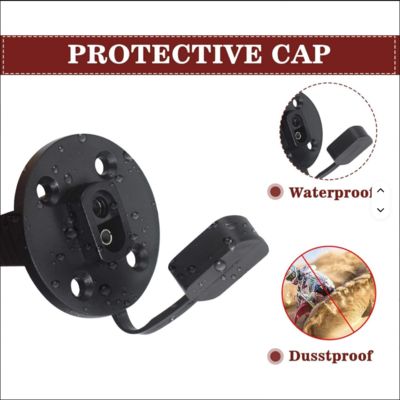 SAE Socket Sidewall Port Panel Mount Connector mit Staubkappe