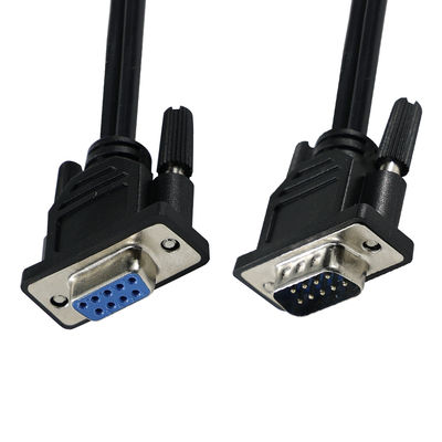 DB9 Männlich-Frauen-Verlängerungskabel 9 Pin RS232 Serielle Gerade durch Kabel für Datenkommunikation PLC CNC-Maschine