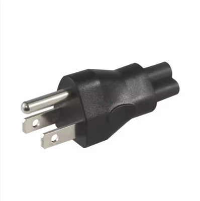 NEMA 5-15P bis IEC C5 Stromadapterkabel für Laptops