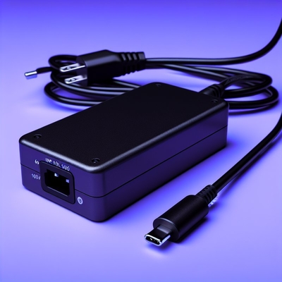 65W Desktop-Netzteil-Adapter mit Typ-C-Ladekabel 100-240V