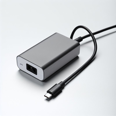 65W Desktop-Netzteil-Adapter mit Typ-C-Ladekabel 100-240V