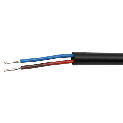 NEMA 1-15P 2-Spitzen-Leistungskabel mit ausgegliederten Enden 18AWG