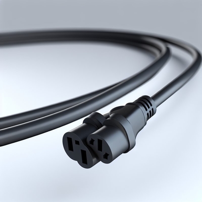 16 AWG C13 Y-Splitter-Netzkabel 10 FT UL-gelistet