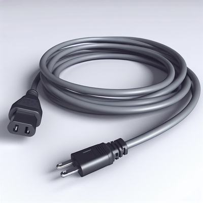 10FT C5 Laptop-Netzkabel für Standard-US-Steckdosen