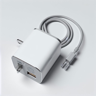 100W GaN-Wandladegerät mit Dual-USB-C und USB-A, US-Stecker