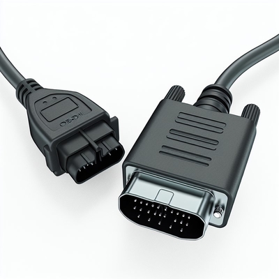 OBD-II-DB9-Diagnoseadapterkabel von 16-Pin-Männchen zu 9-Pin-Serien
