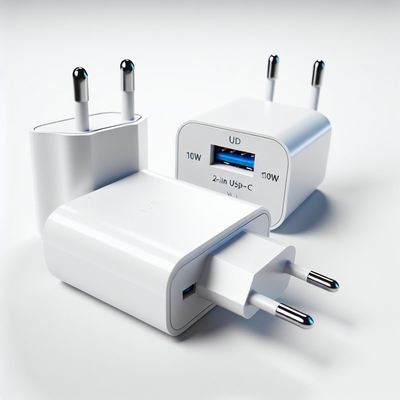 100W EU USB-C Wandladegerät für Laptops und Mobilgeräte