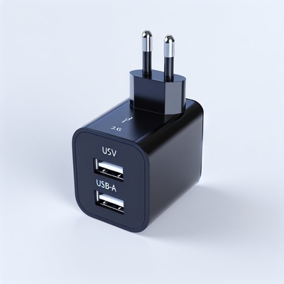 SA-Steckdosen-USB-Ladegerät mit USB-C- und USB-A-Anschlüssen 5V 3,4A