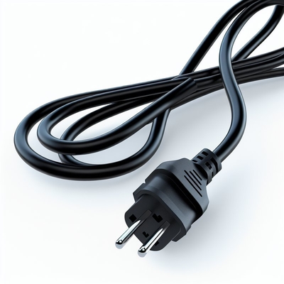 IEC C19 auf C20 Netzkabel 1,5m PVC-Mantel 220V EU-Stecker