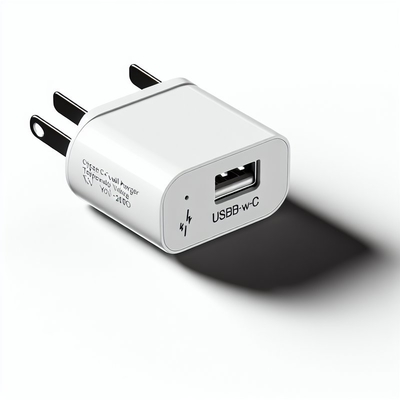 100W USB-C GaN-Ladegerät mit AU 2-Pin-Stecker für Laptops