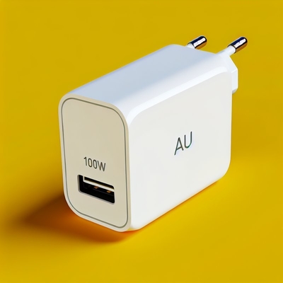100W USB-C GaN-Ladegerät mit AU 2-Pin-Stecker für Laptops