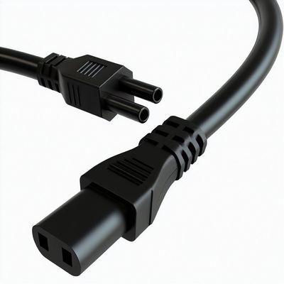 IEC C5 auf C14 Netzkabel 1,8m 16AWG Schwarz Computerkabel