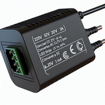 12V 1A EU-Stromadapter Wechselstrom zu Gleichstrom 5,5x2,1 mm CE-zertifiziert