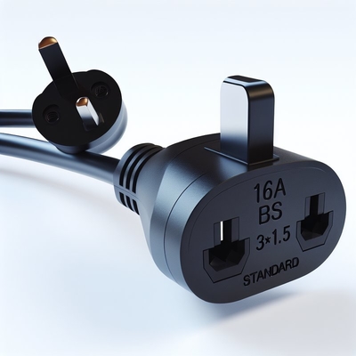 UK BS1363 Stromkabel mit IEC C5-Anschluss 3A Sicherung 250 V