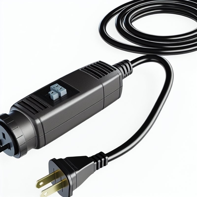 NEMA 1-15P auf NEMA 1-15R AC Netzkabel 0,8M