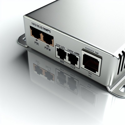 12V 24V 48V Passiver POE-Injektor für IP-Kameras 10/100/1000 Mbit/s