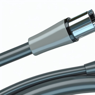 Kundenspezifisches RJ9 RJ11 RJ12 Telefonkabel 4P4C 28AWG PVC
