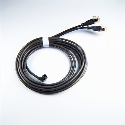 Kategorie 3 Telefonkabel RJ9 RJ11 RJ22 4-Leiter-PVC-Flachspule