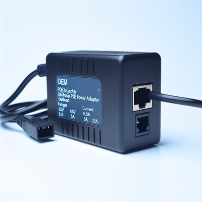 48V POE-Injektorsplitter mit 2 Ethernet-Ports 10/100/1000Mbps