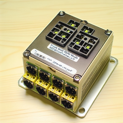 48V bis 24V 12V 5V POE Splitter mit 2 RJ45-Anschlüssen 1 Gbps