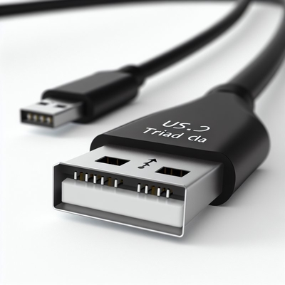 0,5m USB 2.0 3-in-1 Schnelllade-Datenkabel Micro Typ C
