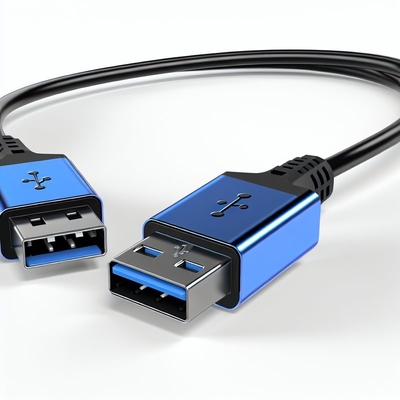 USB 3.0 Verlängerungskabel 5 Gbit/s Buchse auf Stecker für Drucker-Aufladung