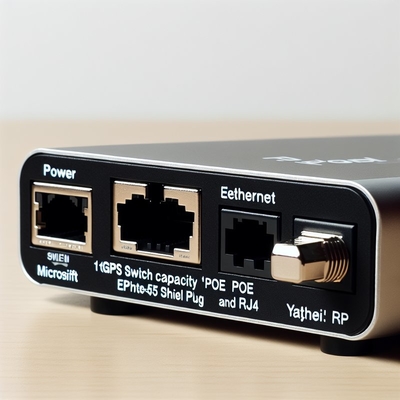 48V bis 24V 12V 5V POE Splitter mit 1 Gbps Schaltkapazität