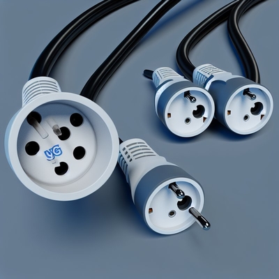 EU-Schuko-Stecker für 3X C19 weibliche Steckdose 16A