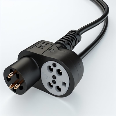 EU-Schuko-Stecker für 3X C19 weibliche Steckdose 16A