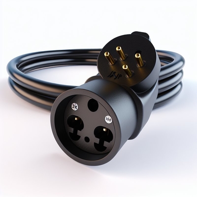 EU-Schuko-Stecker für 3X C19 weibliche Steckdose 16A