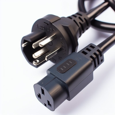 C20 auf IEC C19 Netzkabel 250V 10A H05VV-F 3G