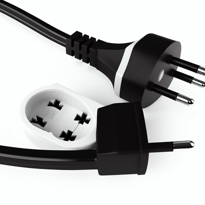 VDE-geprüftes EU-2-Pin-auf-IEC-C7-C8-Laptop-Netzkabel 1,5 m