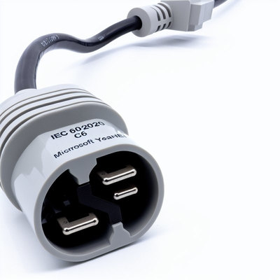 IEC C5 bis C6 Stromkabel 1,8 m für UPS PDU 10A 110V